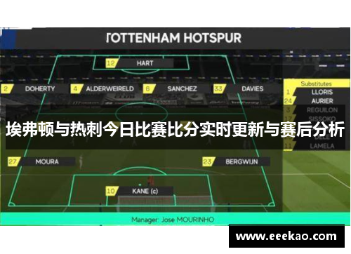 埃弗顿与热刺今日比赛比分实时更新与赛后分析